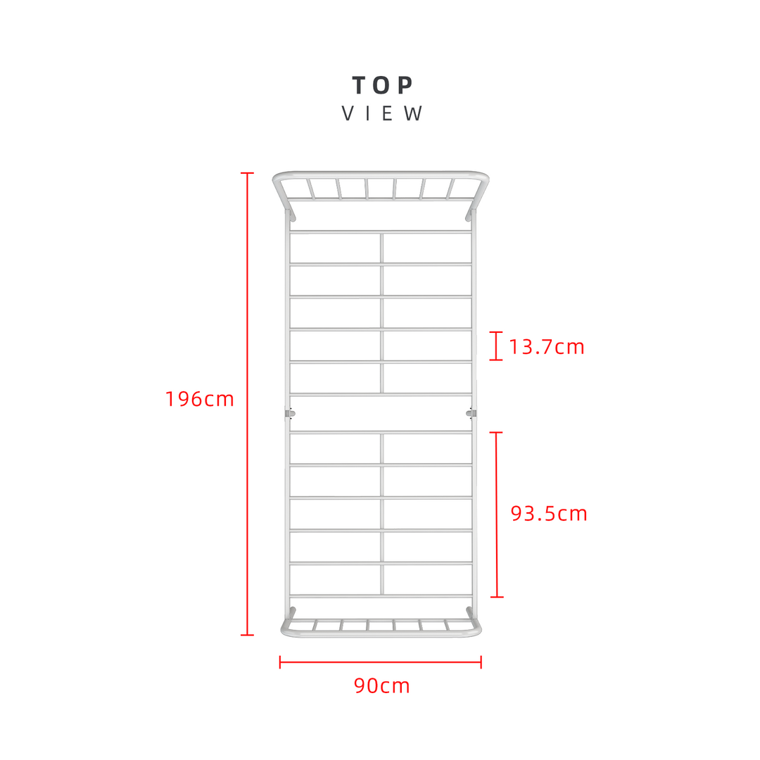 Homez 3V Single Size Powder Coat Metal Bed Frame-FYSB-0015/0011/0005