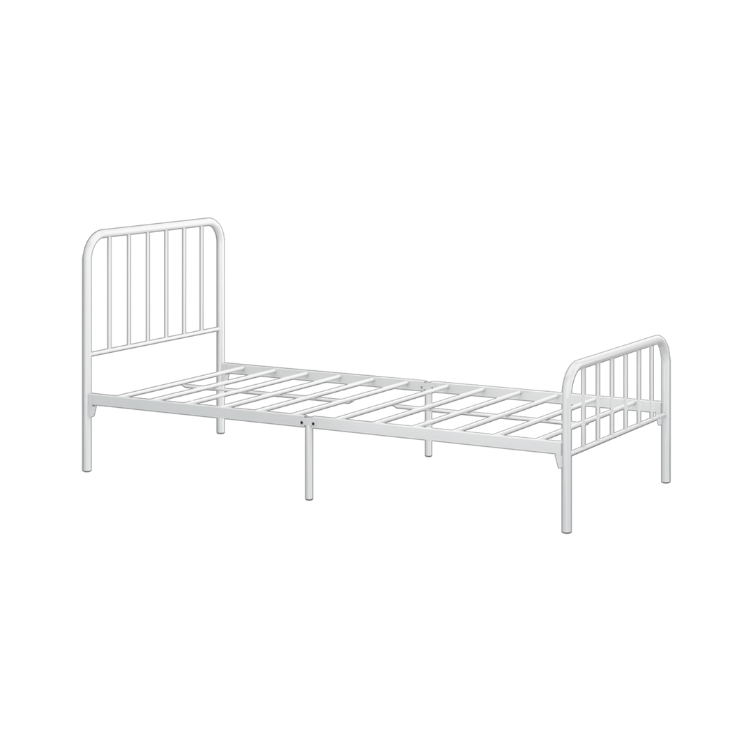 Homez 3V Single Size Powder Coat Metal Bed Frame-FYSB-0015/0011/0005