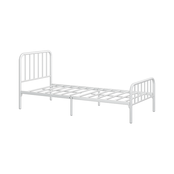 Homez 3V Single Size Powder Coat Metal Bed Frame-FYSB-0015/0011/0005