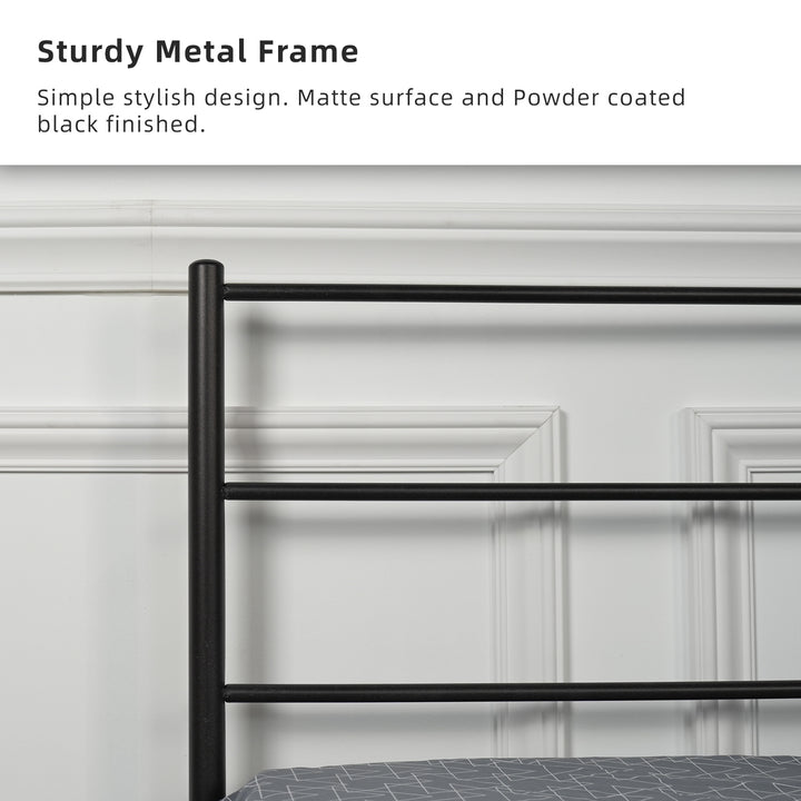 Homez 3V Single Size Powder Coat Metal Bed Frame-FYSB-0015/0011/0005