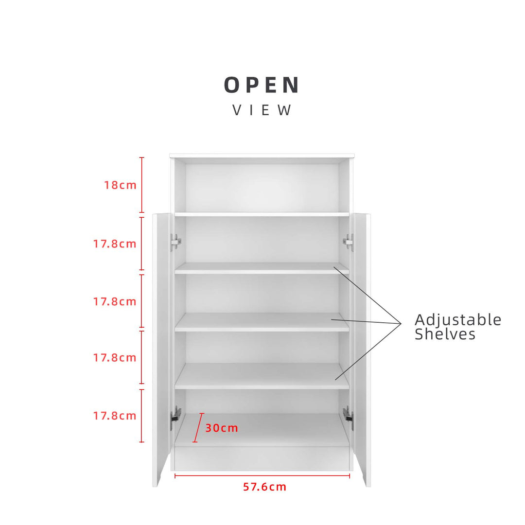 Homez 2FT Shoe Cabinet Modernist Design Shoe Rack -HMZ-FN-SR-3009/3905