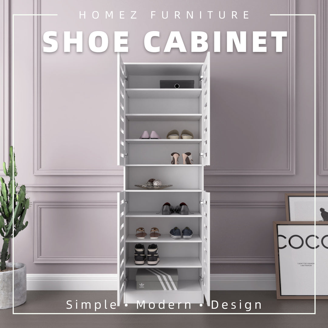 Homez 2FT Shoe Cabinet Modernist Design Shoe Rack -HMZ-FN-SR-3009/3905