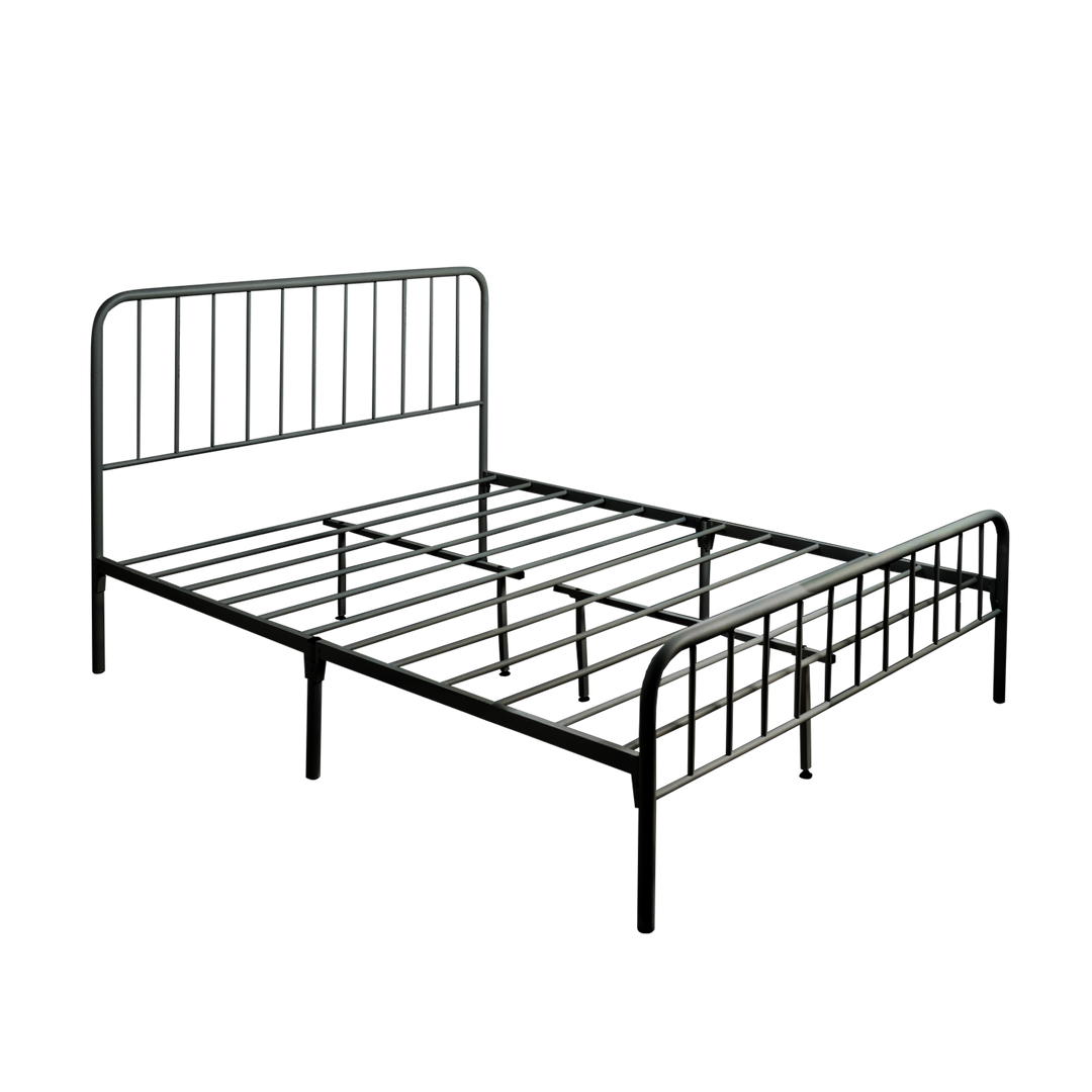 Homez 6.3FT 3V Powder Coated Metal Queen Size Bed Frame-FYDB-0025