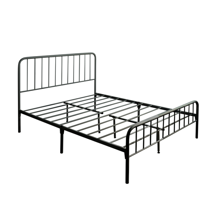 Homez 6.3FT 3V Powder Coated Metal Queen Size Bed Frame-FYDB-0025