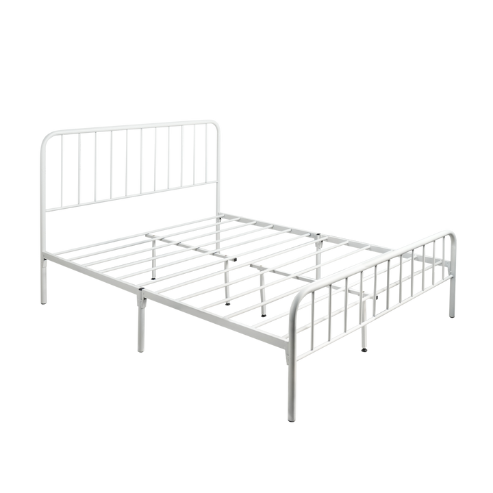 Homez 6.3FT 3V Powder Coated Metal Queen Size Bed Frame-FYDB-0025