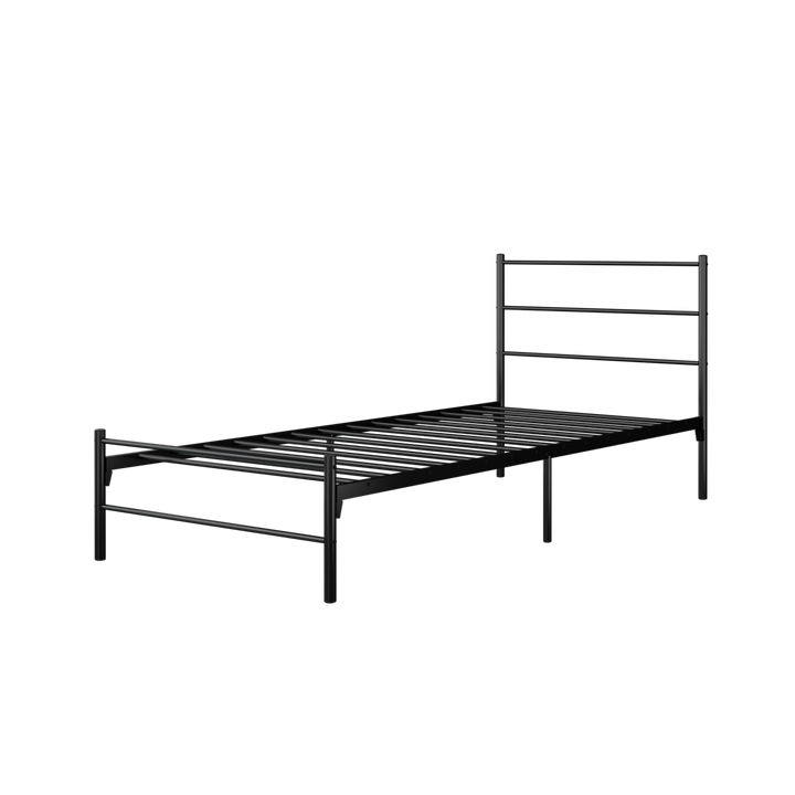 Homez 3V Single Size Powder Coat Metal Bed Frame-FYSB-0015/0011/0005