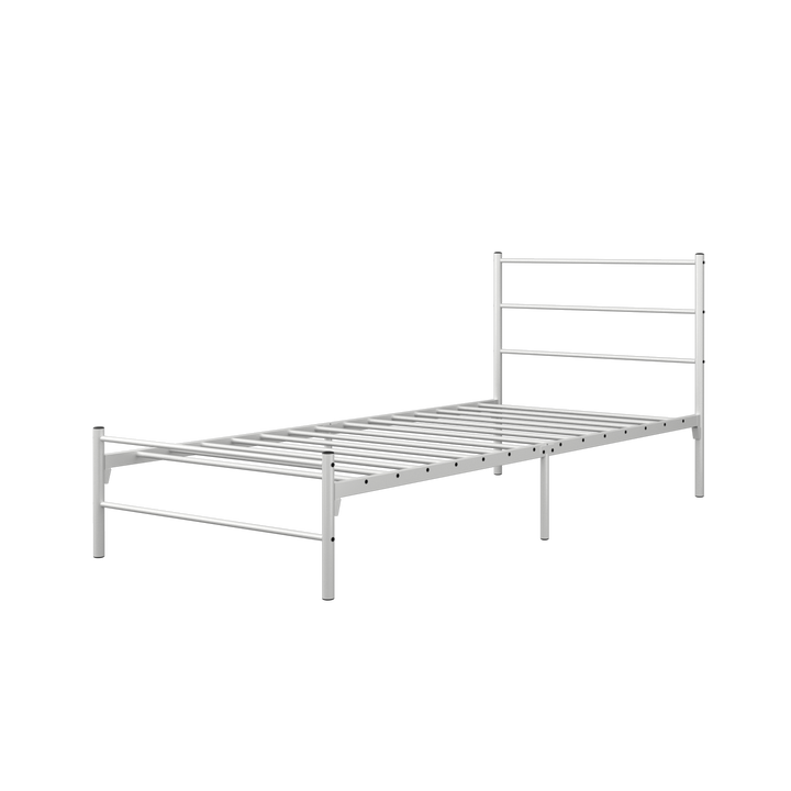 Homez 3V Single Size Powder Coat Metal Bed Frame-FYSB-0015/0011/0005