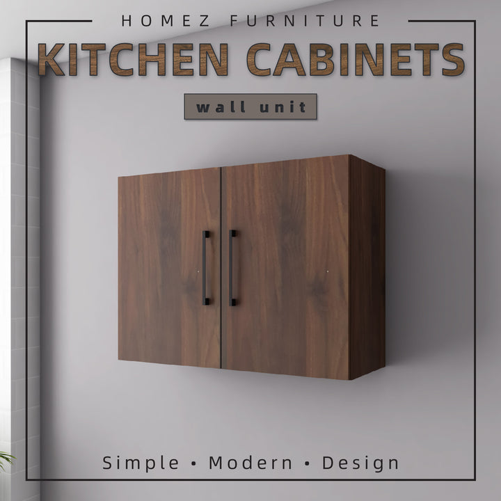 Homez 2.6FT Ventura Series Kitchen Cabinets / Kitchen Storage / Kitchen Wall Unit-HMZ-KWC-MFC6008-WN