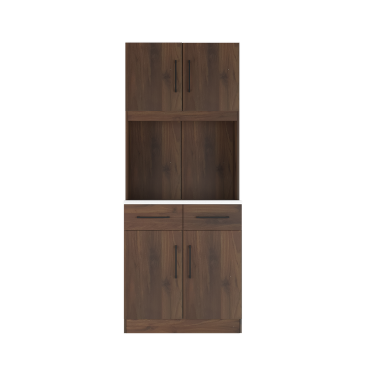 Homez 2.6FT Ventura Series Kitchen Cabinets / Kitchen Storage / Kitchen Tall Unit-HMZ-KC-MFC2080-WN