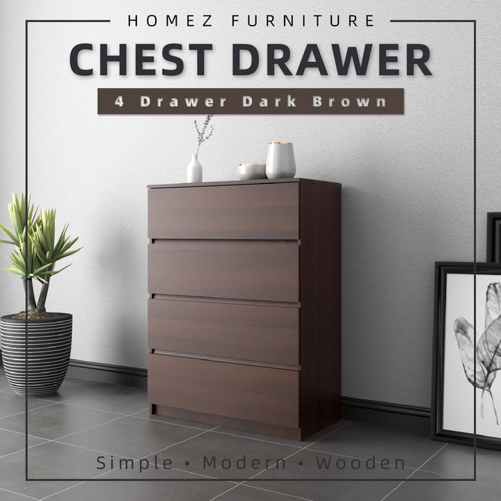 Homez 3 /4 /5 Layers Wood Chest Drawers living room Storages clothes Organizer chest of drawers