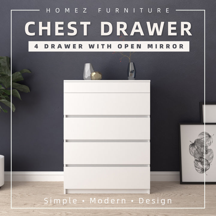 Homez 3 /4 /5 Layers Wood Chest Drawers living room Storages clothes Organizer chest of drawers